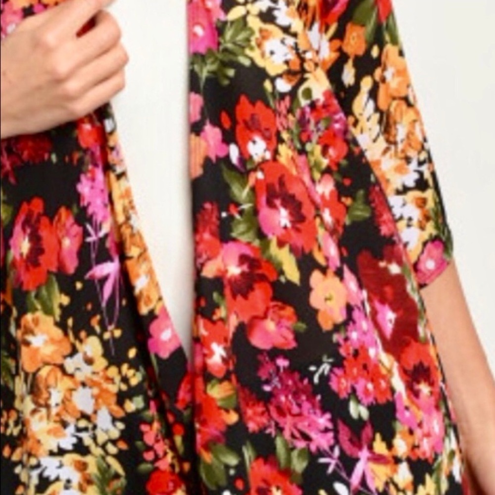 Multi Color Kimono Blouse - Picture 5 of 7